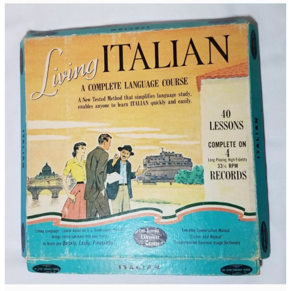 Living Italian Language Course Vinyl Collection - Picture 1 of 4